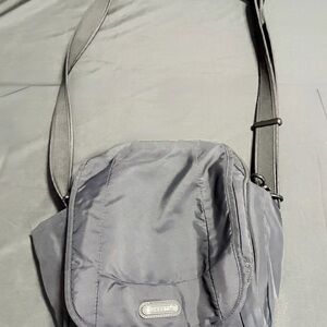 PacSafe Metrosafe 200 GII Unisex Anti-Theft Messenger Bag Dark Gray & Neon Green